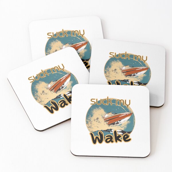 Item preview, Suck My Wake - Retro Jet Boat designed and sold by bimbleDIY.