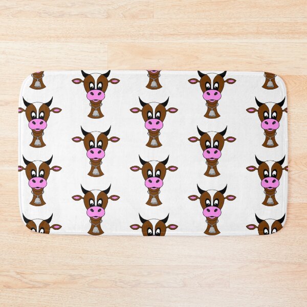 Item preview, Cow Head Cow Bell -  Cute Cow designed and sold by Sartoris Art.