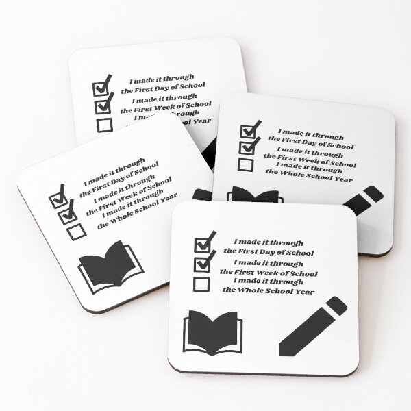 Item preview, School Checklist designed and sold by sarcasm84.