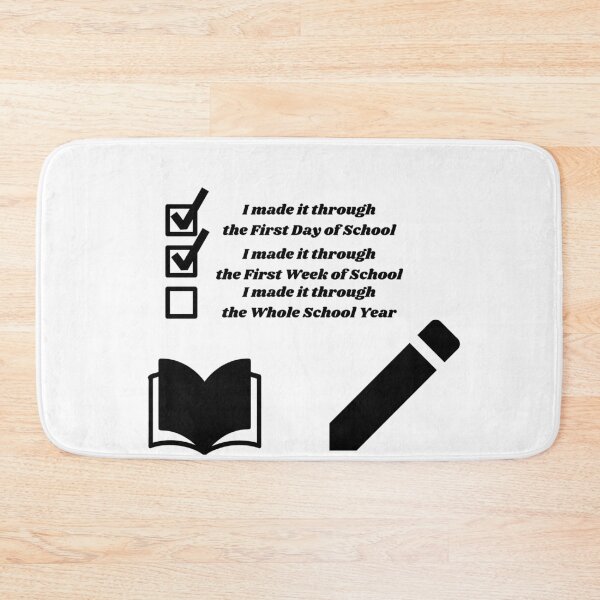 Item preview, School Checklist designed and sold by sarcasm84.
