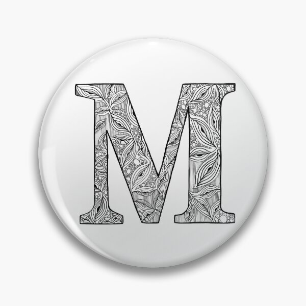 Item preview, Big Block Letter M designed and sold by mikilevran.