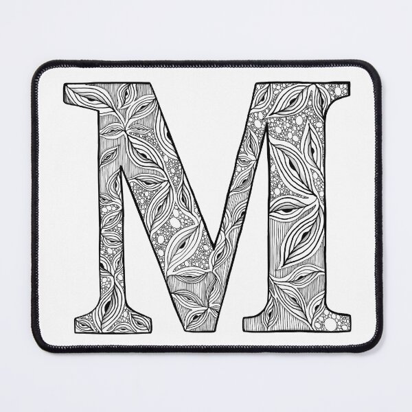 Item preview, Big Block Letter M designed and sold by mikilevran.