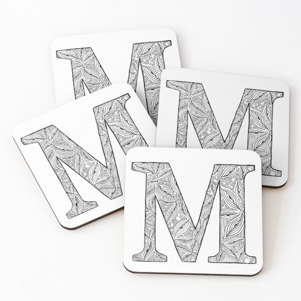 Item preview, Big Block Letter M designed and sold by mikilevran.