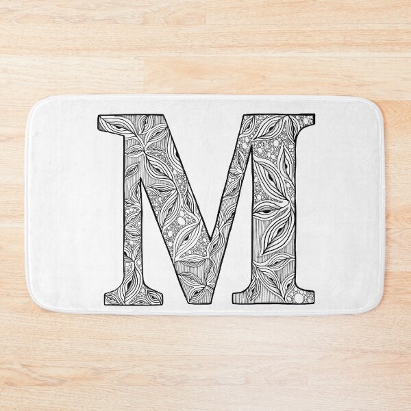 Item preview, Big Block Letter M designed and sold by mikilevran.