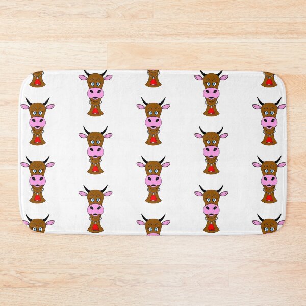Item preview, Cute Cow With Cow Bell designed and sold by Sartoris Art.