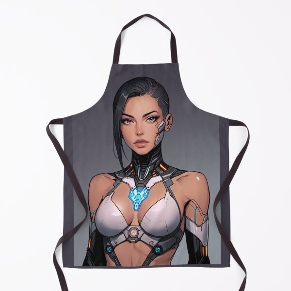 Item preview, Cyborg Girl designed and sold by ArtCraftLab.