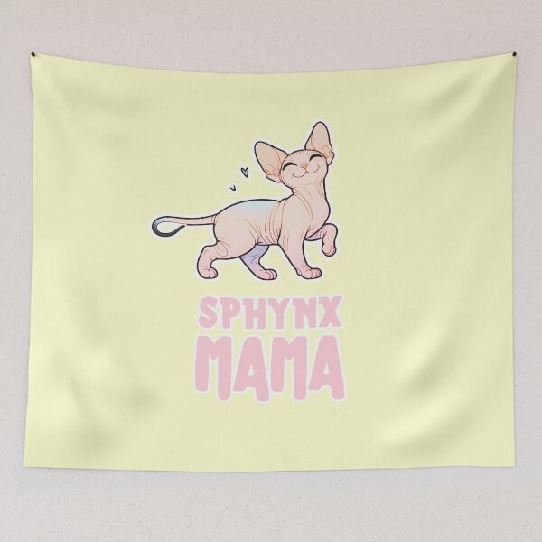Item preview, Sphynx Cat Mama. designed and sold by Anna Halasek.