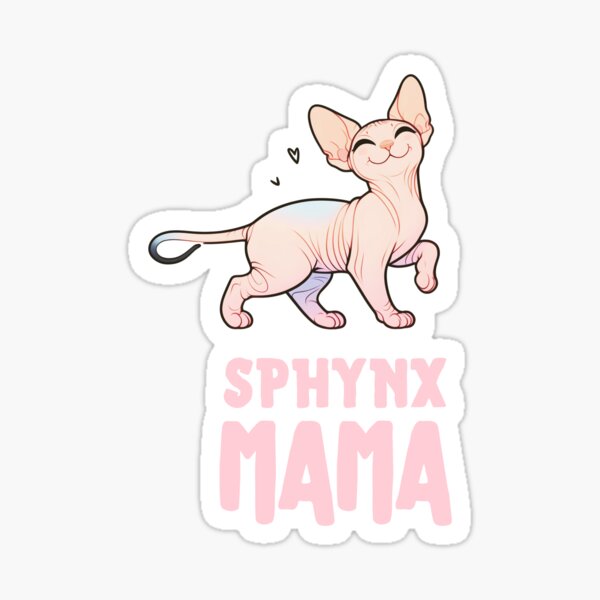 Artikel-Vorschau von Sphynx-Katzenmama., designt und verkauft von Anna Halasek.