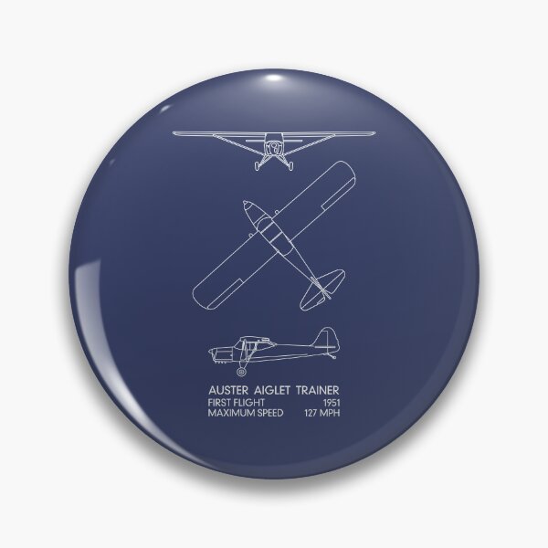 Artikelvorschau, Informationen zu den Bauplänen des Auster Aiglet-Schulflugzeugs entworfen und verkauft von MilitaryMart.