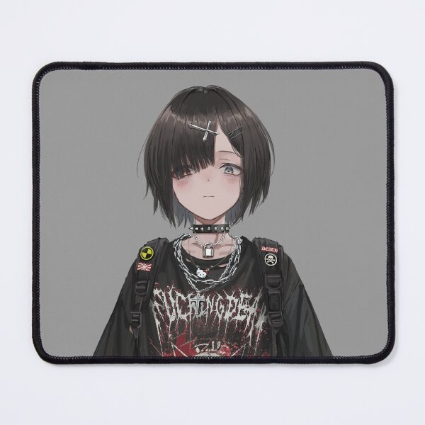 Item preview, Cute Anime Goth Girl designed and sold by ShikiGum.
