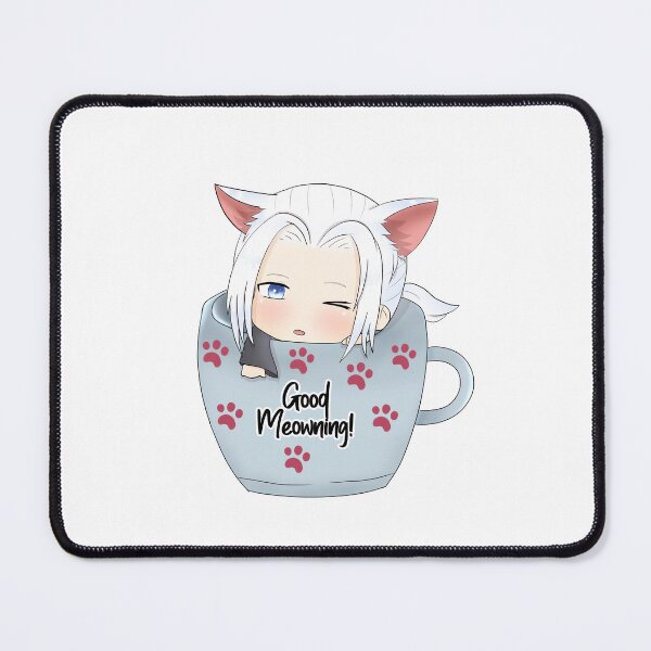 Item preview, Escaping the Abyss Good morning Kitty Cal Cup designed and sold by JenLeifire.
