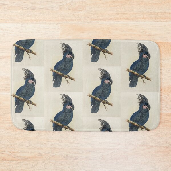 Item preview, Black Cockatoo Parrot Scientific Vintage Illustration designed and sold by Lacasadellora.