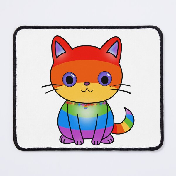 Item preview, Rainbow Cat LGBTQ+ designed and sold by MelissaAllisson.