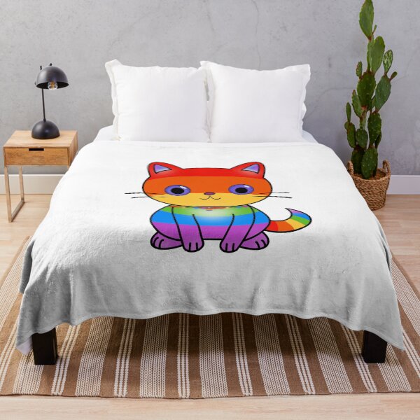Item preview, Rainbow Cat LGBTQ+ designed and sold by MelissaAllisson.
