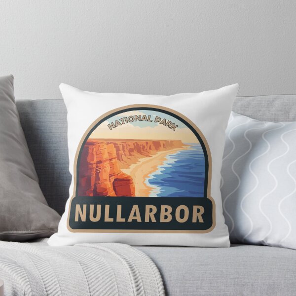 Item preview, Nullarbor National Park Australia Travel Art designed and sold by KrisSidDesigns.