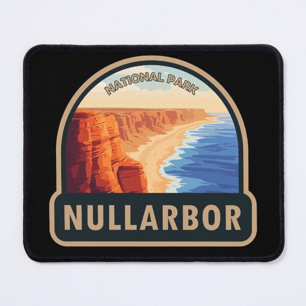 Item preview, Nullarbor National Park Australia Travel Art designed and sold by KrisSidDesigns.