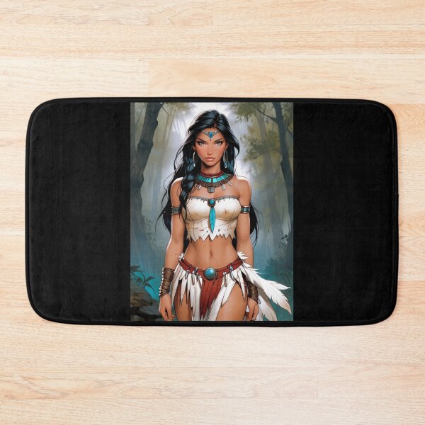 Item preview, Native American Indian Woman designed and sold by ArtCraftLab.