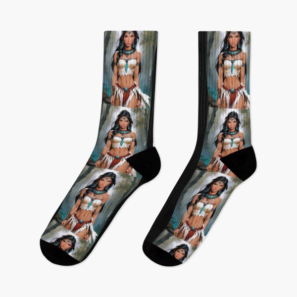 Item preview, Native American Indian Woman designed and sold by ArtCraftLab.