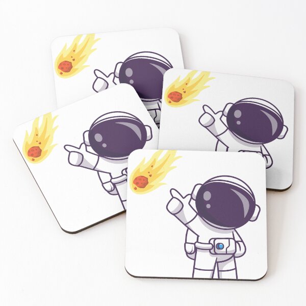 Item preview, Astronaut on the Moon with beer pointing fire designed and sold by DunuStore.