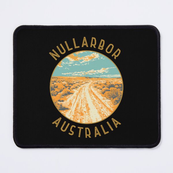 Item preview, Nullarbor National Park Australia Retro Distressed Circle designed and sold by KrisSidDesigns.