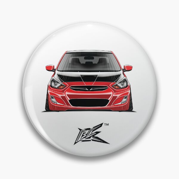 Artikelvorschau, hyundai verna solaris akzent rot entworfen und verkauft von NaquashM.