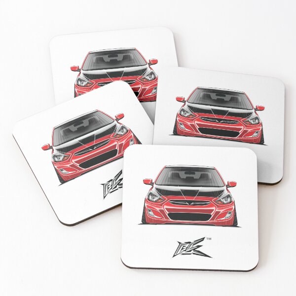 Item preview, hyundai verna solaris accent red  designed and sold by NaquashM.