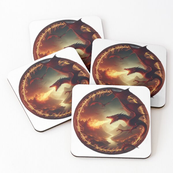 Item preview, Fiery Flight of the Dragon designed and sold by Expressions-Sel.