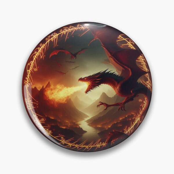 Item preview, Fiery Flight of the Dragon designed and sold by Expressions-Sel.