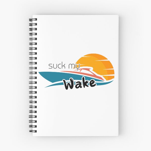 Item preview, Suck My Wake - Retro Boat designed and sold by bimbleDIY.