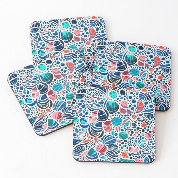 Item preview, Vibrant Abstract Bubble Pattern designed and sold by SportyAndArtful.