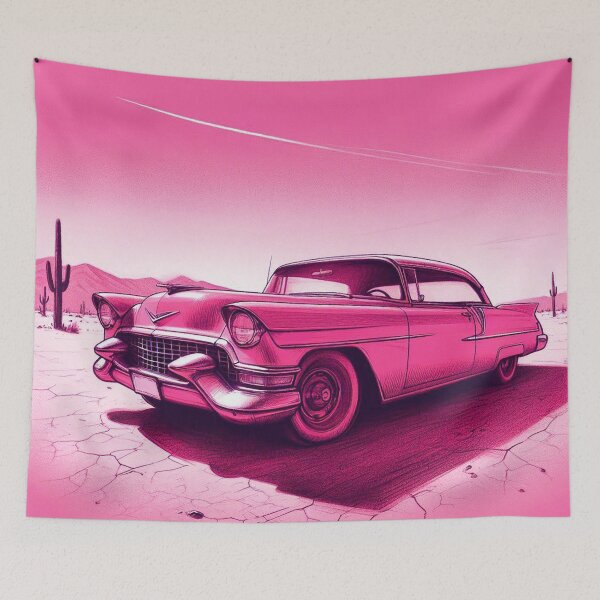 Item preview, Pink Cadillac: Where Classic Meets Cool designed and sold by zzz888.