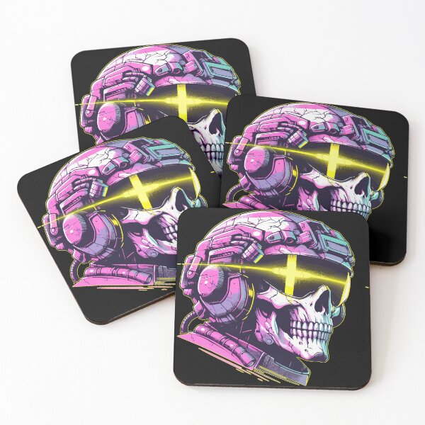 Item preview, Cyberpunk Skeleton Soldier designed and sold by TomFrontierArt.