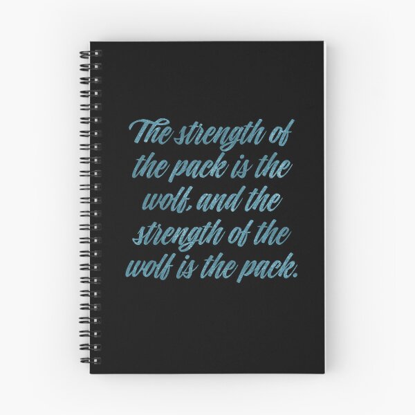 Item preview, The strength of the pack is the wolf, and the strength of the wolf is the pack. v.5 designed and sold by x1brett.