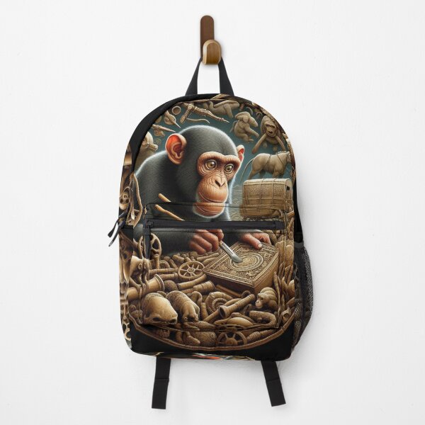 Item preview, "Bananas for Artifacts: Primate Excavators Unearth Human History" number 3 designed and sold by MarandSviet.