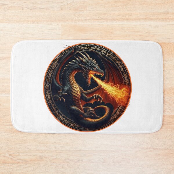 Item preview, Fiery breath, deadly force dragon breathing fire designed and sold by Expressions-Sel.