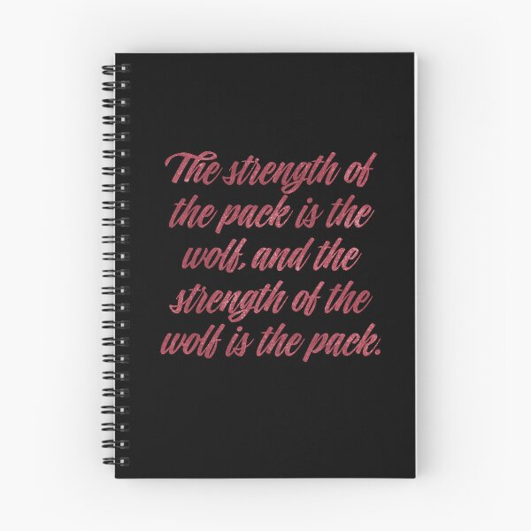 Item preview, The strength of the pack is the wolf, and the strength of the wolf is the pack. v.7 designed and sold by x1brett.