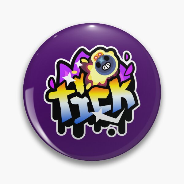 Item preview, Tick Brawl Stars Hypercharged splash design designed and sold by Shamiko-world.