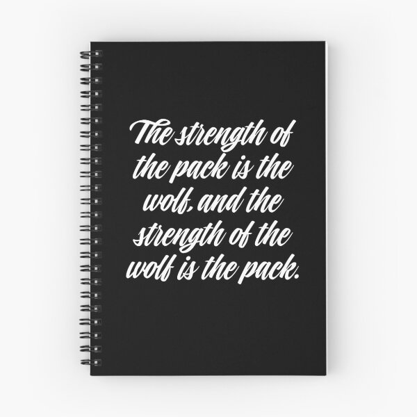 Item preview, The strength of the pack is the wolf, and the strength of the wolf is the pack. v.9 designed and sold by x1brett.