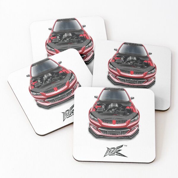 Item preview, commodre v8 muscle car red  designed and sold by NaquashM.