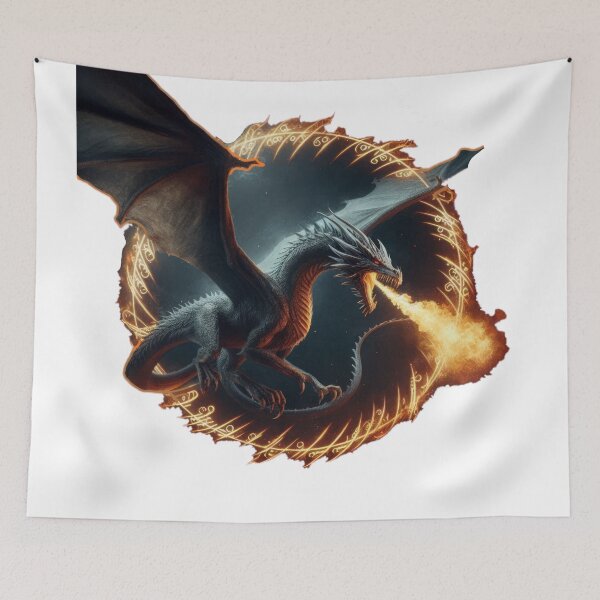 Item preview, power of the dragon  breathing fire designed and sold by Expressions-Sel.