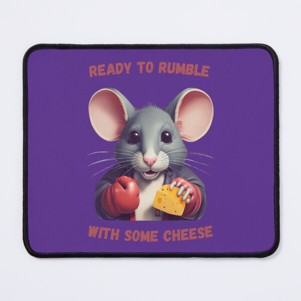 Item preview, Boxing Mouse With Cheese designed and sold by MECLiquidation.
