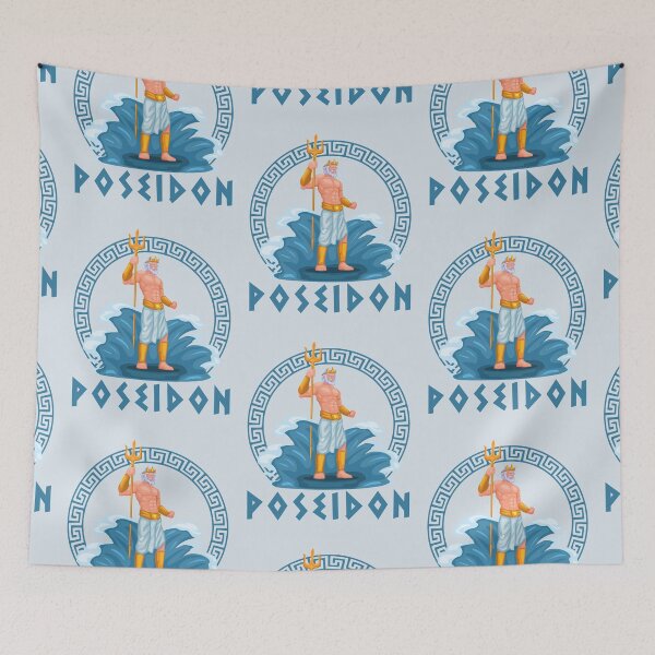 Item preview, Poseidon god of the sea, storms, earthquakes and horses designed and sold by Lady-Frost.