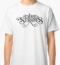 Dire Straits Black Logo Classic T-Shirt
