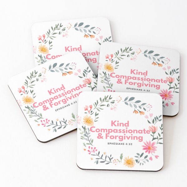 Item preview, Kind Compassionate & Forgiving - Ephesians 4:32 designed and sold by ebocraft.