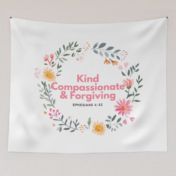Item preview, Kind Compassionate & Forgiving - Ephesians 4:32 designed and sold by ebocraft.