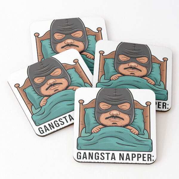 Item preview, Gangsta Napper: Can't Roll Without a Pillow designed and sold by tee-blah-blah.
