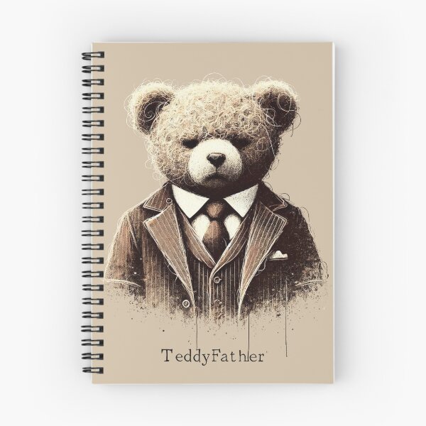 Item preview, Teddy Father Bear in Suit designed and sold by Blink Art Studio.