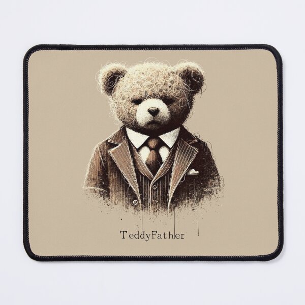 Item preview, Teddy Father Bear in Suit designed and sold by Blink Art Studio.
