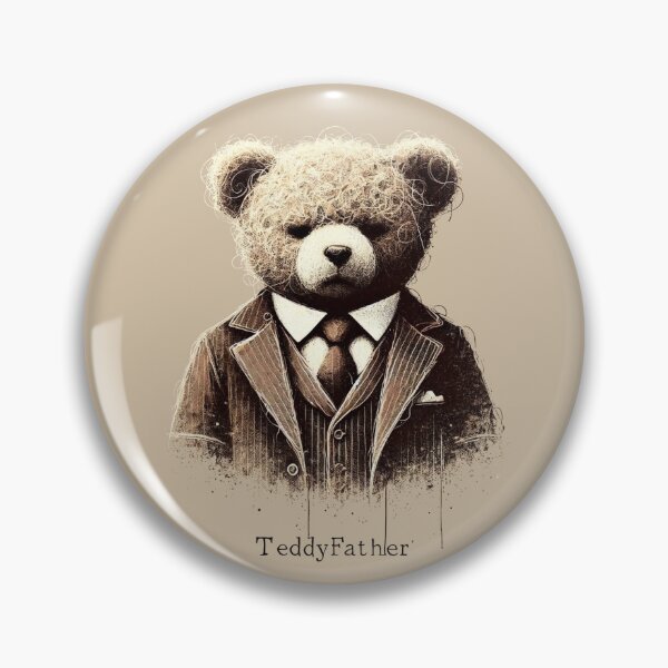 Item preview, Teddy Father Bear in Suit designed and sold by Blink Art Studio.