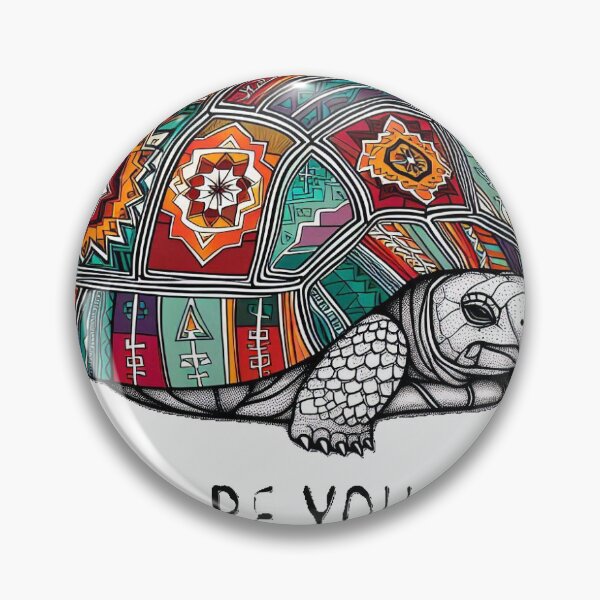 Item preview, Colorful tortoise saying "Be you" designed and sold by KentfieldD.